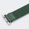 Pasek Nylonowy do Apple Watch 1/2/3/4/5/6/7/8/9/10/SE/Ultra/Ultra 2 42/44/45/46/49mm, Zielony