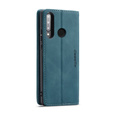 Etui CASEME do Huawei P30 Lite, Leather Wallet Case, niebieskie