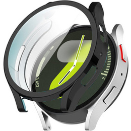 2w1 Etui z Osłoną na Ekran do Samsung Galaxy Watch 7 44mm, Czarne