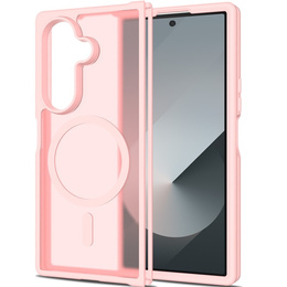 Etui kompatybilne z MagSafe do Samsung Galaxy Z Fold7 5G, ERBORD Matt Case – różowe