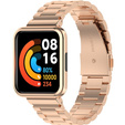 Bransoleta Stainless do Xiaomi Redmi Watch 2 Lite, Różowe złoto