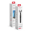 FORCELL Uchwyt F-GRIP S150XL Selfie Stick Tripod + Pilot Bluetooth, czarny