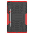 Etui do Samsung Galaxy Tab S6 Lite 10.4" 2020/2022/2024, Tire Armor, czerwone