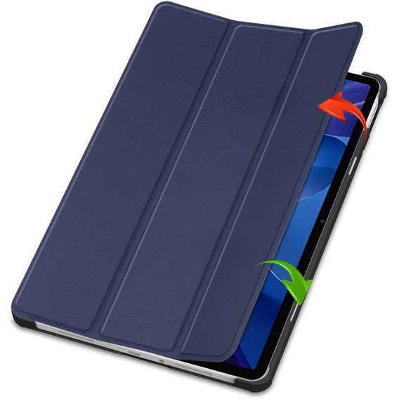 Etui z klapką do Xiaomi Redmi Pad 2 – z funkcją podstawki, granatowe