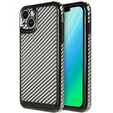 Etui do iPhone 14 Carbon Slim Case Obudowa, Czarne