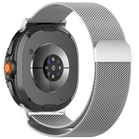Pasek Bransoleta Milanese do Samsung Galaxy Watch 8 / 8 Classic, Srebrna