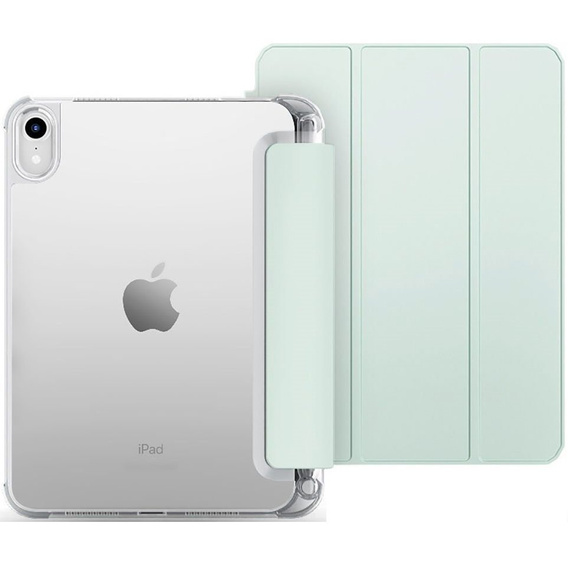 Etui do iPad 11" 2025 A16 (11 gen.) / iPad 10.9" 2022 (10 gen.), Smartcase Hybrid, z miejscem na rysik, zielone