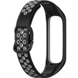 Pasek Silikonowy do Samsung Galaxy Fit 2 SM-R220, Czarny / Szary