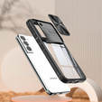 Etui do Samsung Galaxy S21 FE, Slide Camera, czarne