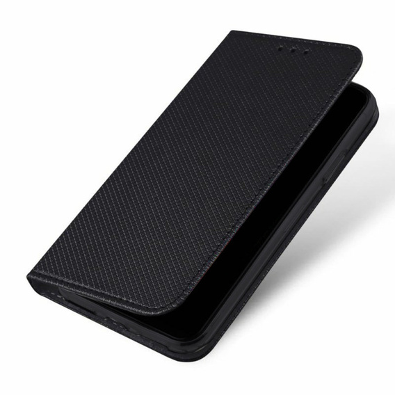 Etui do Oppo A79 5G, Smart Magnet, Czarne + Szkło 9H