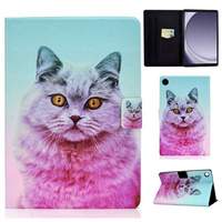 Etui do Samsung Galaxy Tab A9 X110 / X115, pink cat