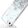 Etui do iPhone 7/8/SE 2020/SE 2022, Glittery, przezroczyste