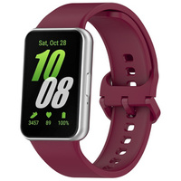 Pasek Silikonowy do Samsung Galaxy Fit 3, Bordowy