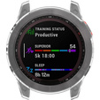 Etui silikonowe do Garmin Fenix 7, Przezroczysty