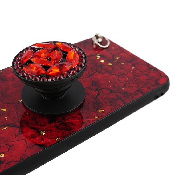 Etui Epoxy Gold Samsung Galaxy A10 - Red