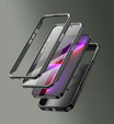Etui Dexnor do iPhone 13 Pro – magnetyczne, z przesuwaną osłoną aparatu - czarne