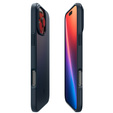 Etui Spigen do iPhone 16 Pro, Thin Fit Mag, granatowe + Szkło