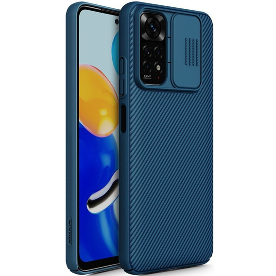 Etui NILLKIN do Xiaomi Redmi Note 11, CamShield Case, Blue