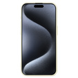 Etui do iPhone 15 Pro, Silicone Lite, kremowe