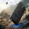 Etui Tech-Protect do iPhone 17, Kevlar Aura MagSafe, Czarne