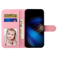 Etui z klapką do Samsung Galaxy A35 5G, Wallet, Roses białe