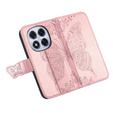 Etui z klapką do Xiaomi Redmi Note 15 Pro Plus 5G / Poco M8 Pro 5G, Butterfly, różowe