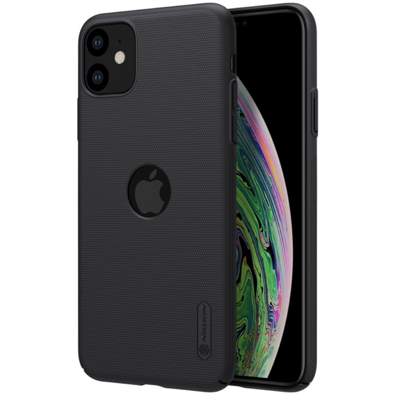 Etui NILLKIN do iPhone 11, Super Frosted Shield Case, Czarne