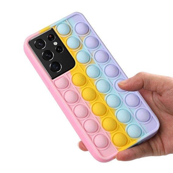 Etui Push Bubble Pop It do Samsung Galaxy S21 Ultra