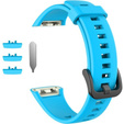 Pasek Silikonowy do Huawei Band 6 / Honor Band 6, Niebieski