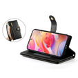 Etui z klapką do Samsung Galaxy A56 5G, Wallet Zipper Pocket, czarne