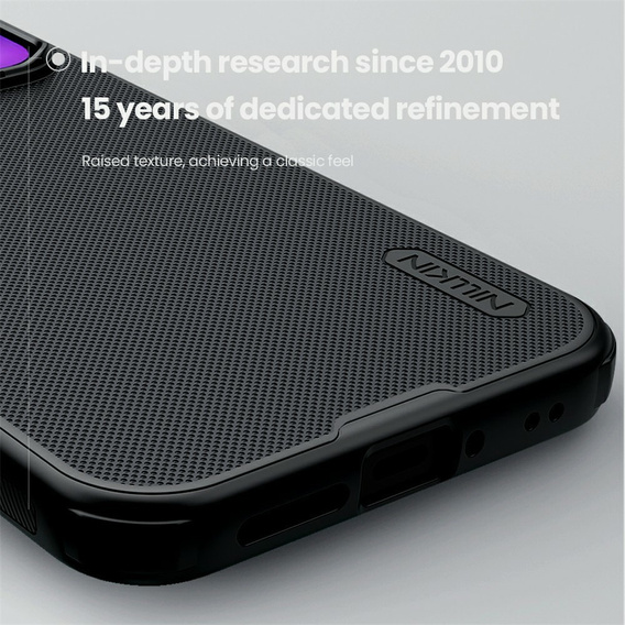 Etui NILLKIN do Xiaomi 17 Pro Max, Frosted Shield, do MagSafe, czarne