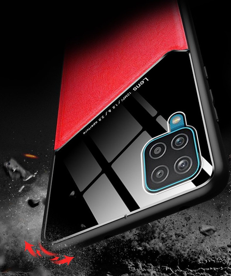Etui ERBORD Hybrid do Samsung Galaxy A12 / M12 / A12 2021, Red