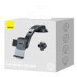 Baseus uchwyt samochodowy Easy Control Clamp - Czarny