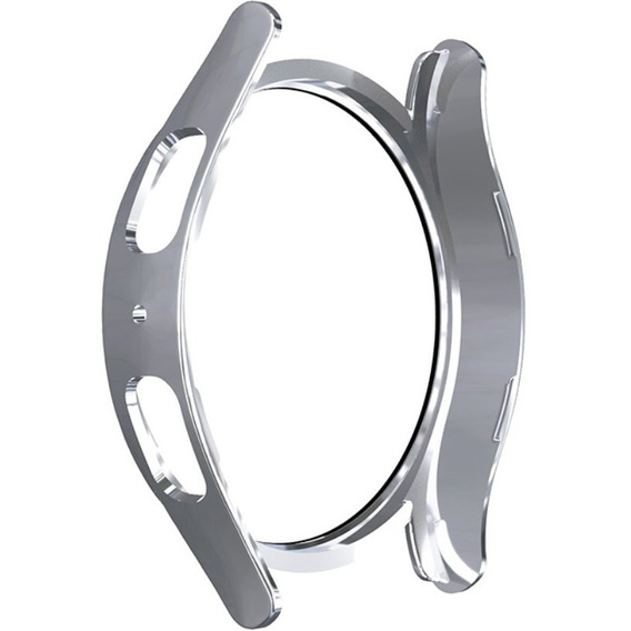 2w1 Etui + Szkło Hartowane do Samsung Galaxy Watch 5 40mm, Srebrne