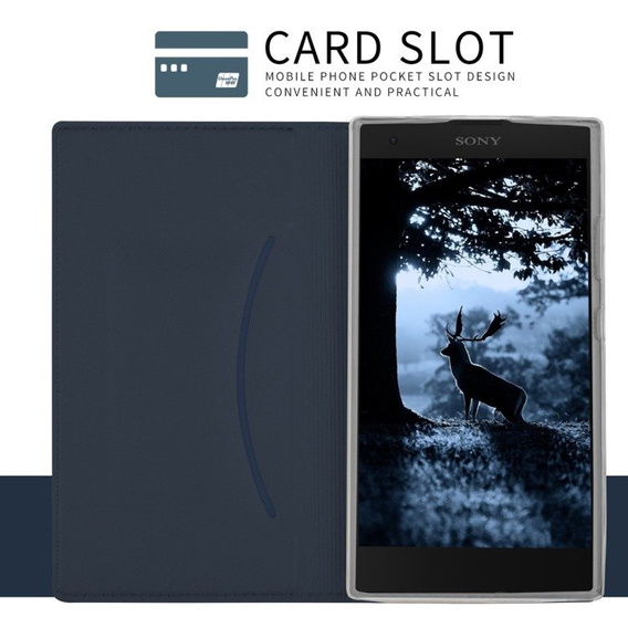 Granatowe Etui SkinPro do Sony Xperia L2