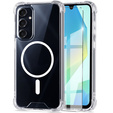 Etui do Samsung Galaxy A16 / A16 5G, Fusion Hybrid, do MagSafe, przezroczyste + Szkło 9H na ekran