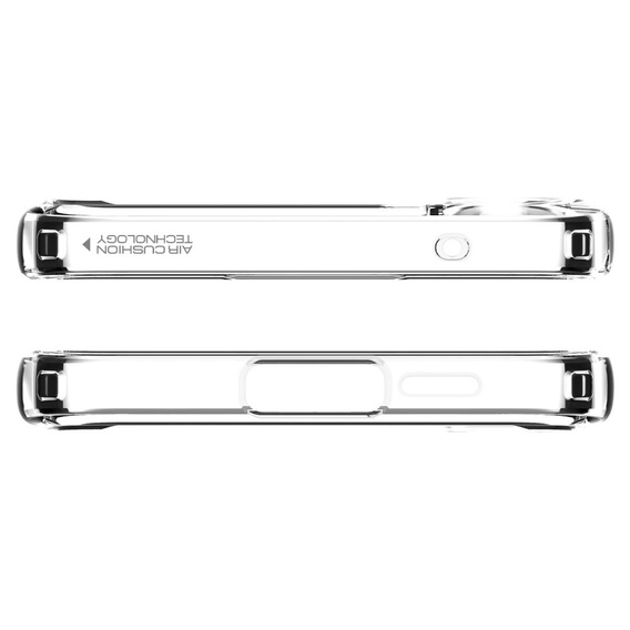 Etui Spigen do Samsung Galaxy A55 5G, Ultra Hybrid, przezroczyste + Szkło Hartowane 9H