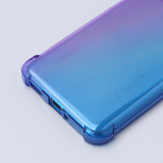 Etui Gradient Dropproof do Xiaomi 13T / 13T Pro, Fioletowe / niebieskie