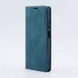 Etui do Xiaomi Redmi Note 12S, ERBORD Vintage portfel z klapką, niebieskie