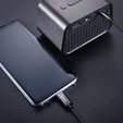 Baseus kabel audio Yiven M01 USB-C 3,5 mm 1,2 m - Czerwono-Czarny