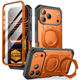 Etui Supcase do iPhone 17 Pro Max, Unicorn Beetle Grip Pro Mag, Coral