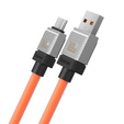 Baseus CoolPlay kabel USB-A USB-C 2 m 100 W - Pomarańczowy