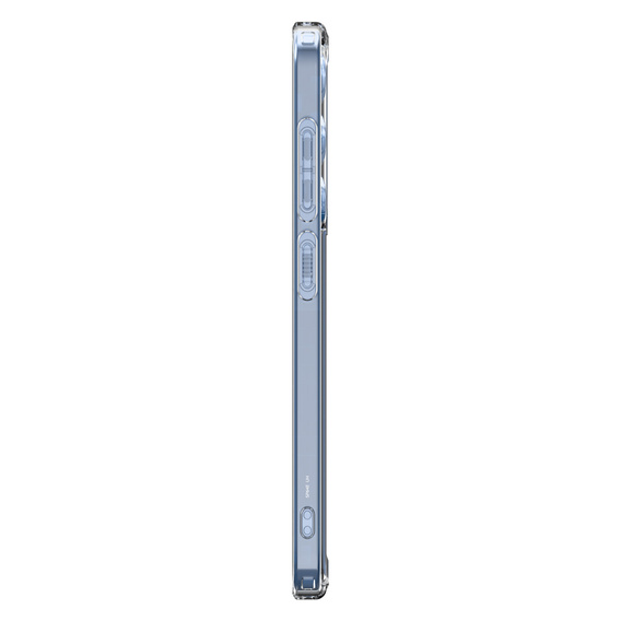 Etui Spigen do Samsung Galaxy S25+ Plus, Ultra Hybrid, przezroczyste + Szkło Hartowane 9H