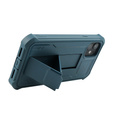 Etui pancerne do iPhone 11, Dexnor Full Body, granatowe