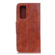 Skórzane Etui Wallet do Samsung Galaxy A52 / A52s - Brown