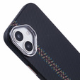Etui do iPhone 16 Plus, Carbon Fiber MagSafe, czarne