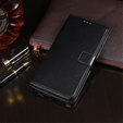 Etui z klapką do Infinix Zero Ultra, IDEWEI Wallet, czarne