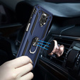 Etui pancerne do Xiaomi Redmi Note 9S / 9 Pro,, Nox Case Ring, granatowe