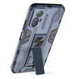 Etui do Xiaomi Redmi Note 12S 4G, Military kickstand, niebieskie