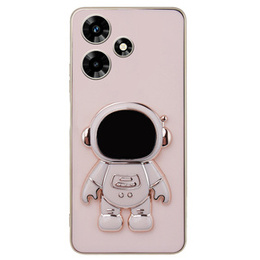 Etui do Infinix Hot 30 4G, Astronaut, różowe
